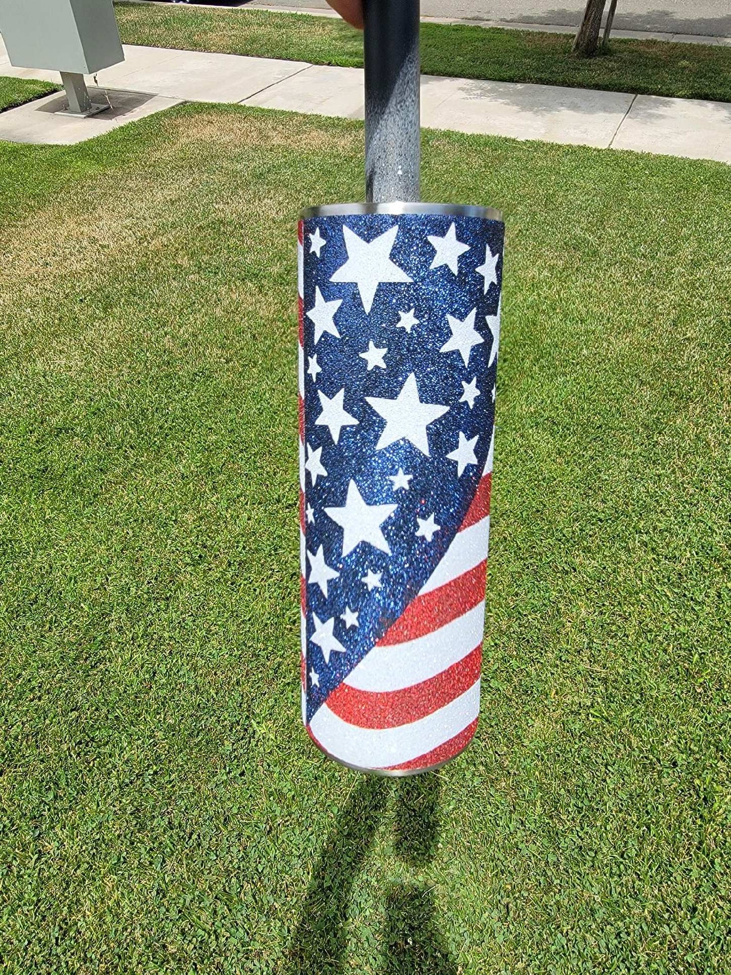 20 ounce American Flag Tumbler